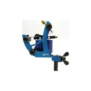 Tetovací strojek PIRAT TATTOO MACHINES Pirat Candy Liner Aluminium modrý