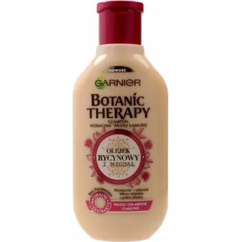 Kosmetika Garnier Botanic Therapy Šampon s ricinovým olejem a mandlemi pro oslabené a lámavé vlasy 400 ml