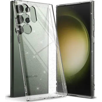 Náhradní kryt pro mobilní telefon Kryt Ringke Air Samsung Galaxy S23 Ultra Glitter Clear