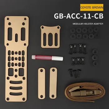 Wosport WST modulární hliníková platforma pro holster - Písková