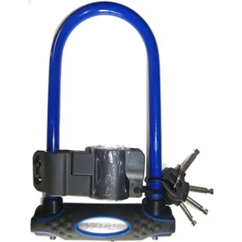 Zámek na kolo MasterLock zámek podkova, 13 mm x 210 mm x 110 mm, klíč, modrá (8195)