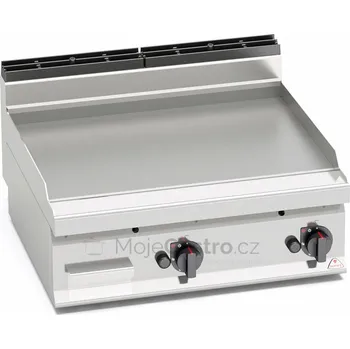 Kuchyňský gril Grilovací hladká plotna Bertos G7FL8B-2