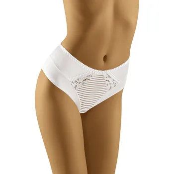 Dámská móda Dámské kalhotky eco-KA white - WOLBAR Bílá XL