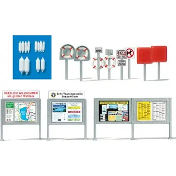 H0 - informační tabule a pomůcky pro záchranáře