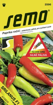 Semeno SEMO Srilanus F1 paprika zeleninová pálivá 15 ks