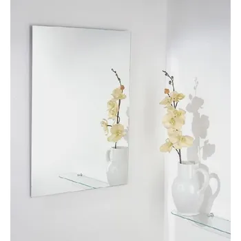 Zrcadlo Zrcadlo na zeď do pokoje do ložnice do předsíně a na chodbu do koupelny nalepovací CORNER 3 mm, 29 x 60 cm, s broušenou hranou, bez závěsů 611-228