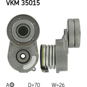 Napínák, žebrovaný klínový řemen SKF VKM 35015