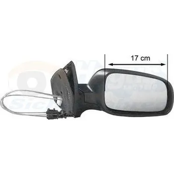 Auto zrcátko Vnější zpětné zrcátko VAN WEZEL 5888812