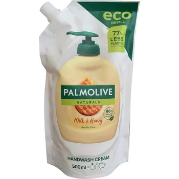 Mýdlo Palmolive Naturals Milk & Honey tekuté mýdlo náhradní náplň 500 ml