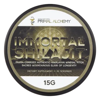 Přírodní produkt Primal Alchemy Immortal Shilajit
