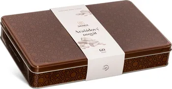 Čokoláda Čokoládovna Janek Arašídový nugát v plechové krabičce 60 ks 450 g