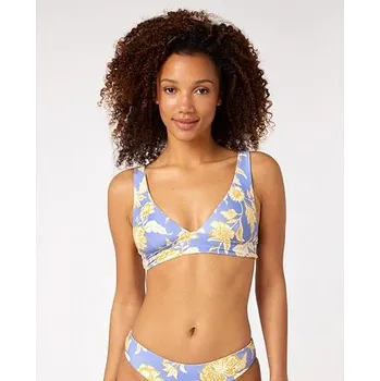 Dámská móda Plavky Rip Curl OCEAN TOGETHER HALTER REVO Blue velikost XS
