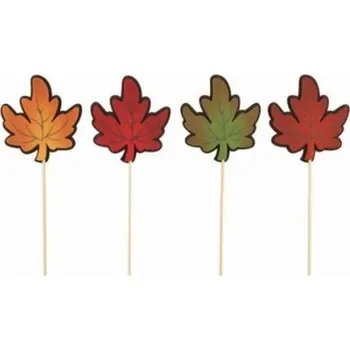 List z filcu zápich 8cm + špejle