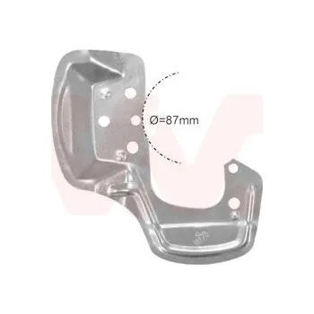 Autodíl Ochranný plech proti rozstřikování, brzdový kotouč VAN WEZEL 3776372