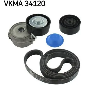 Sada žebrovaných klínových řemenů SKF VKMA 34120