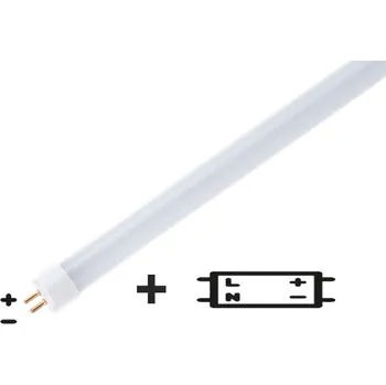 Žárovka LEDSVITI TUBE-T5-1449-20-MC-WW LED zářivka T5 1449mm 20W mléčný teplá bílá + externí zdroj + externí zdroj