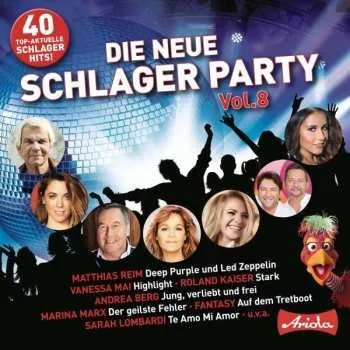 Zahraniční hudba 2CD Various: Die Neue Schlagerparty Vol. 8 2021