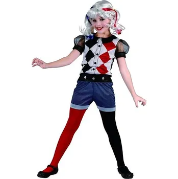 Šaty na karneval - veselý klaun, 110 - 120 cm