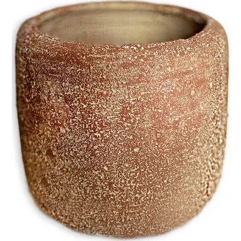 Obal na květináč Obal beton pr.12V11cm teracota