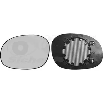 Autosklo Sklo do zrcátka, vnější zrcátko VAN WEZEL 0925861