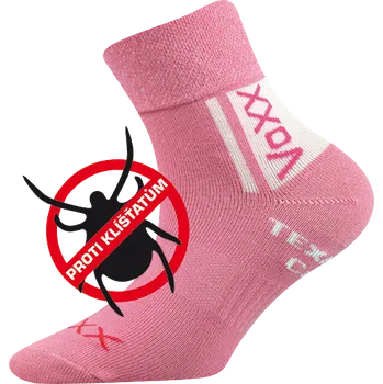Voxx Dětské ponožky PROTI KLÍŠŤATŮM - RŮŽOVÉ KONFEKČNÍ VELIKOST: růžová, velikost/rozměry: 35-38