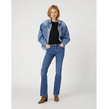 Dámské džíny Dámské džíny WRANGLER W28B4734R BOOTCUT CAMELLIA Velikost: 32/32 Tričko zdarma při nákupu nad 3000,-!