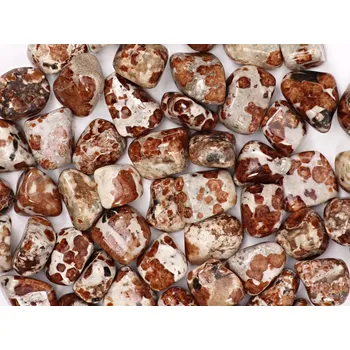 Drahý kámen Magieprirody.cz Tromlovaný kámen Granát grosulár matrix XL velikost 30 - 40 mm Afrika #502 Množství: 1ks