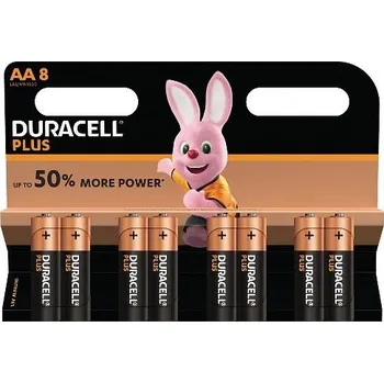 Duracell MN1500B8 Duracell Plus AA 8 Pack