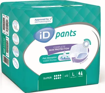Inkontinenční kalhotky Ontex iD Pants Large Super N9 12 ks