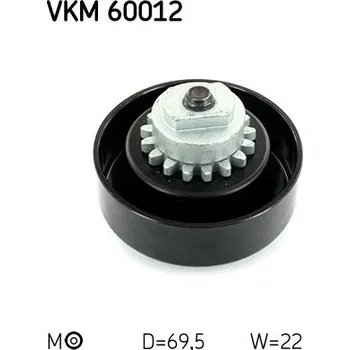 Napínák, žebrovaný klínový řemen SKF VKM 60012