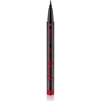Oční linky essence Super Fine Brush Liner linka na oči ve fixu odstín Black 0,7 g