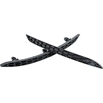 Plachta na motorové vozidlo ACEXXON náhrada zadních odrazek ve vzoru včelí plástve pro VW Golf 8 GTI, barva matná černá