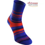 Ponožky DiaFit CLASSIC Avicenum - antibakteriální Barva: Modra/Červená, Velikost: 36-39