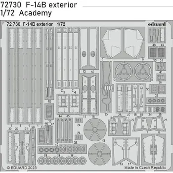 Plastikový model Eduard 1/72 F-14B exterior (ACADEMY)