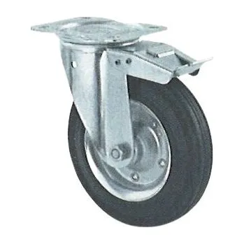 Příslušenství k zahradní technice Transportní kolo CIN otočné s brzdou CIN 160/GRD otočné s brzdou