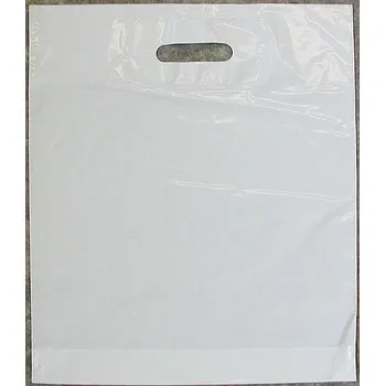 Taška PE průhmat bílá - 0234060 V+L