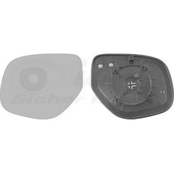 Auto-moto Sklo do zrcátka, vnější zrcátko VAN WEZEL 0978837