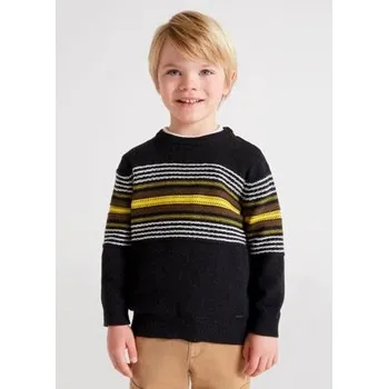 Chlapecký svetr dětský pruhovaný svetr Mayoral 4389-80 velikost 122