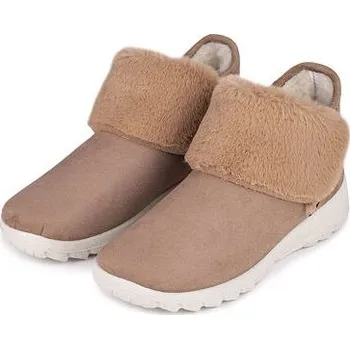 Dámská zimní obuv Vlnka Dámské kotníkové zimní boty s ovčí vlnou Bára světle hnědá velikost obuv dospělí 37