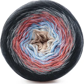 Příze ReTwisst Filars Soft Cake 9028 béžová, modrá, cihlová, šedá, černá