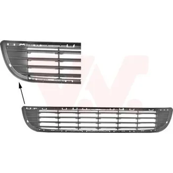 Auto-moto Větrací mřížka, nárazník VAN WEZEL 0905590
