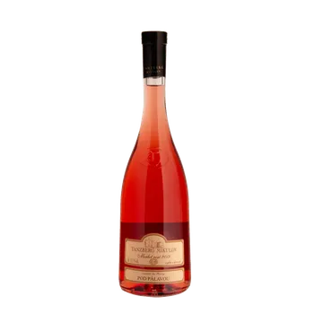 Víno Tanzberg Merlot rosé 2022 výběr z hroznů 0,75 l
