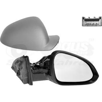 Auto zrcátko Vnější zpětné zrcátko VAN WEZEL 3850808