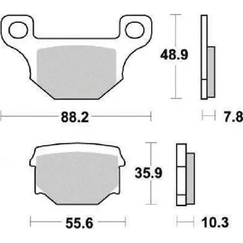 Auto-moto Ferodo Brzdové destičky Ferodo FDB384P