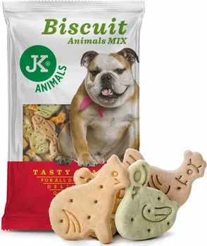 Pamlsek pro psa JK Animals Biscuit Animals Mix 500 g