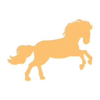 Samolepící dekorace Kůň 098 pravá běh (08 - béžová) SAMOLEPKA NA AUTO, NÁLEPKA, FÓLIE, POLEP, TUNING, VLASTNÍ TEXT, TISK, AUTOSAMOLEPKY.cz, POLEPY, OBRÁZEK, LOGO, 3D STICKERS