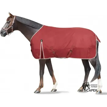 Deka pro koně Deka výběhová Horze -SUDBURY 2V1- 50/100G- - Červená - 125cm