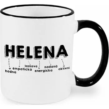 Hrnek - Helena Barva: Černá