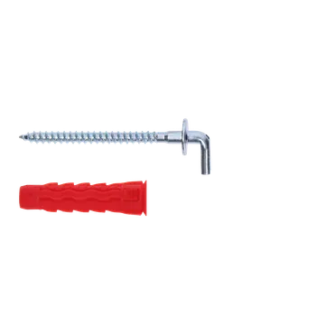 Hmoždinka Klimas hmoždinka uzlovacia 6x30 s vrutem s rovným hákem