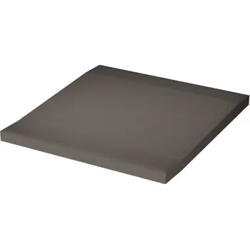 Obklad Taurus Color (07 Dark Grey) - bezbariérová tvarovka 10x10 tmavě šedá, tl 8 mm TTP11007